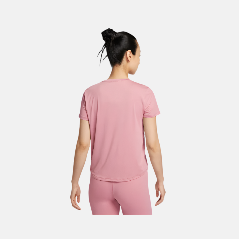 Nike One Classic Dri-FIT Short-Sleeve Women's Top -Elemental Pink/Black