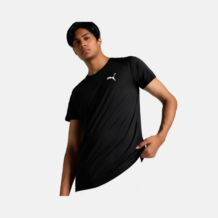 Puma RTG Men's Running T-Shirt -Black/White