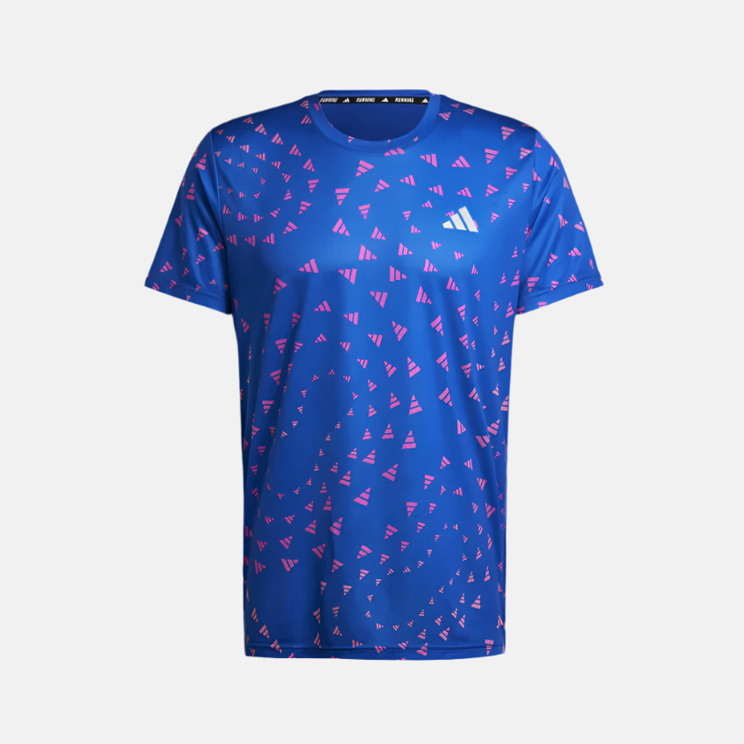 Adidas Aeroready Men's Running T-shirt -Semi Lucid Blue