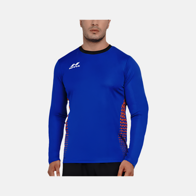 Nivia Ultra Men's Goalkeeper Jersey -Royal Blue/Orange