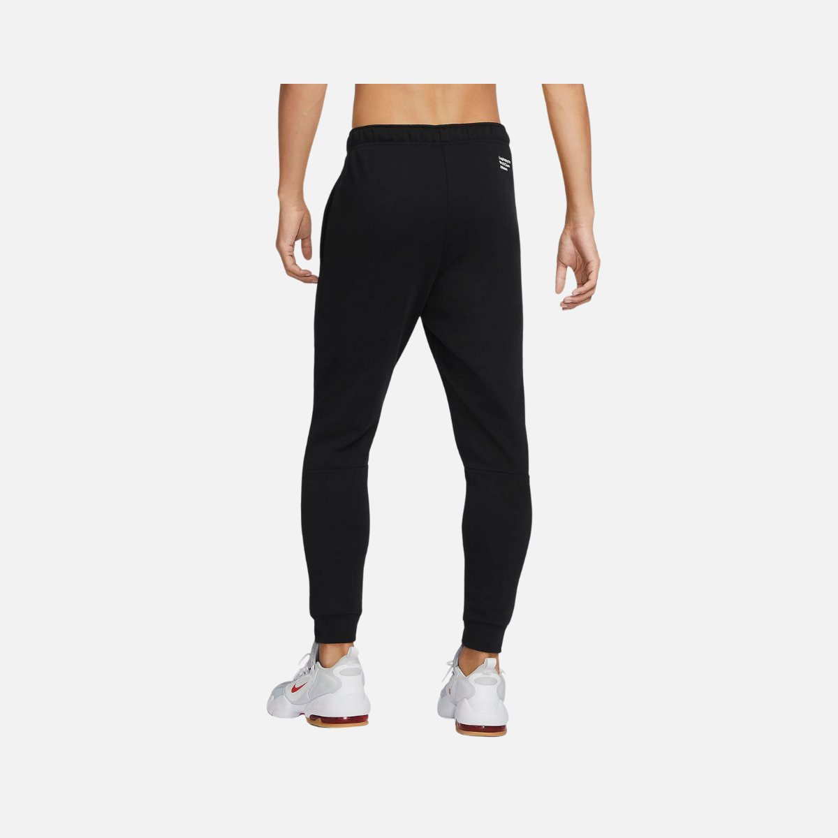 Nike Dri-FIT Men's Tapered Fitness Trousers -Black/Summit White