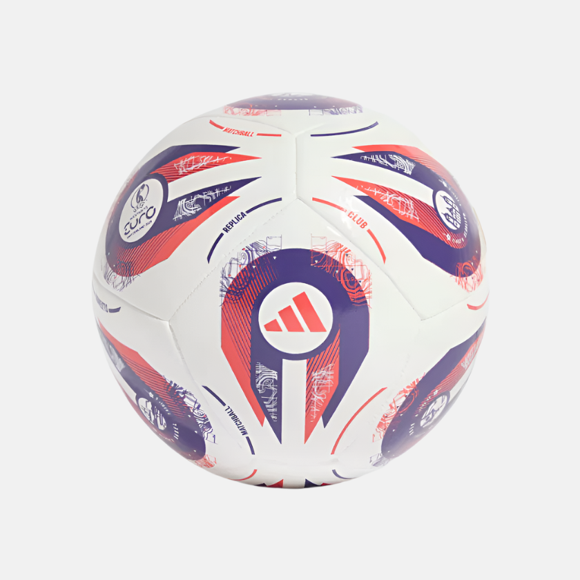 Adidas Euro25 Club Women's Football -White/Pantone/Pantone