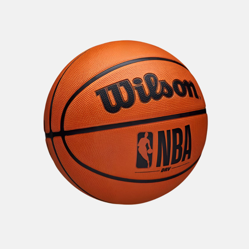 Wilson NBA DRV Basketball Size 7 -Brown/Grey/Blue