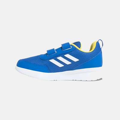 Adidas Kids Influenco Kids Unisex Shoes (4-16 Years) -Blue/White/Impact Yellow