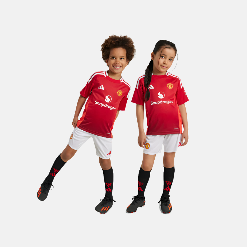 Adidas Manchester United 24/25 Home Mini Kit Kids (1-6 Years) -Mufc Red