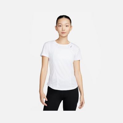 Nike Fast Women's Dri-FIT Short-Sleeve Running Top - White