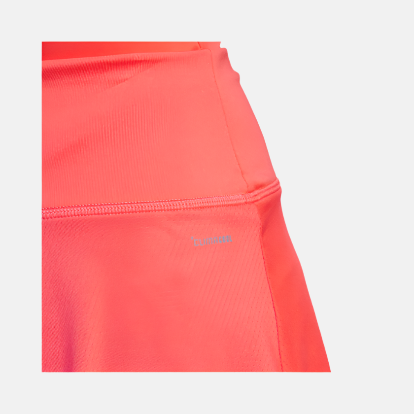 Adidas Club Climacool Women's Tennis Skirt -Semi Lucid Red