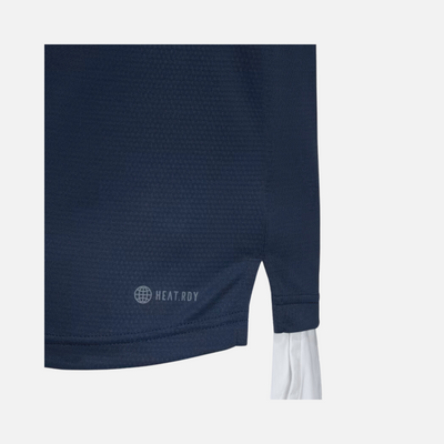 Adidas Heat.RDY Men's Tennis T-shirt -Collegiate Navy