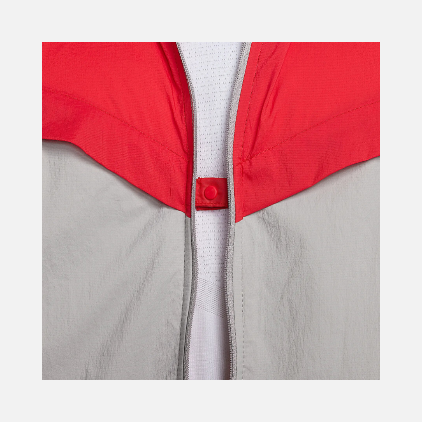 Nike Stride Repel UV Men's Running Jacket -University Red/College Grey