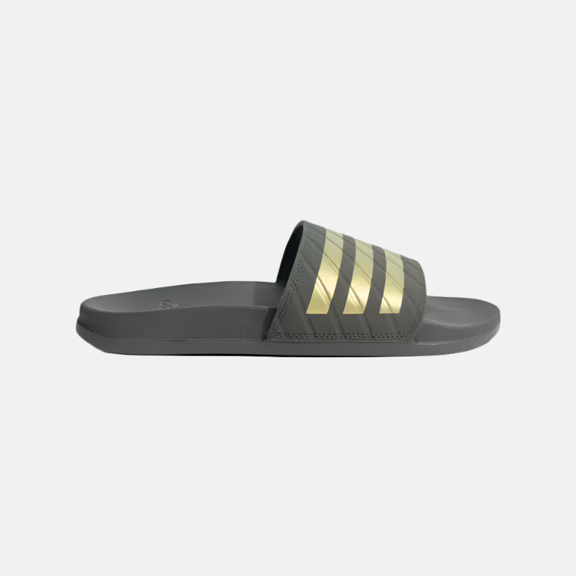 Adidas Acteve Comfort On Unisex Slide -Shadow Olive/Gold Metallic