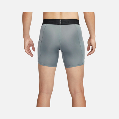 Nike Pro Men's Dri-FIT Fitness Shorts - Smoke Grey/Black