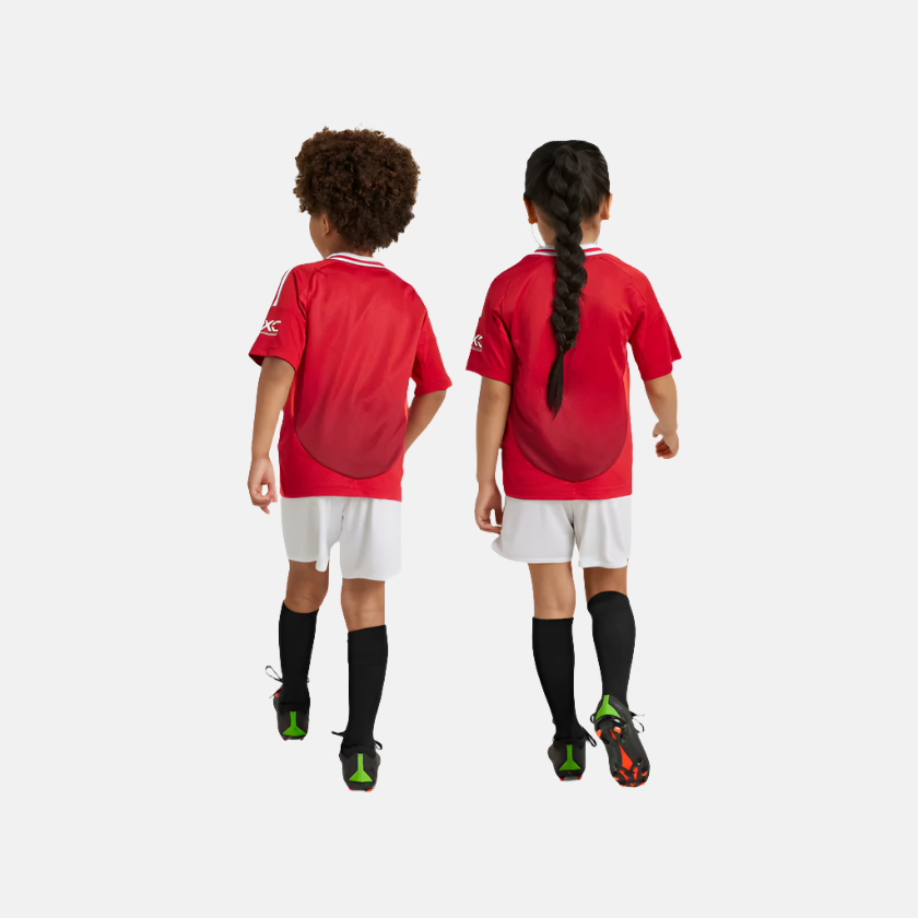 Adidas Manchester United 24/25 Home Mini Kit Kids (1-6 Years) -Mufc Red