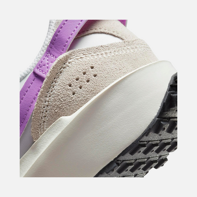 Nike Waffle Debut Women's Shoes -White/Light Orewood Brown/Sail/Rush Fuchsia