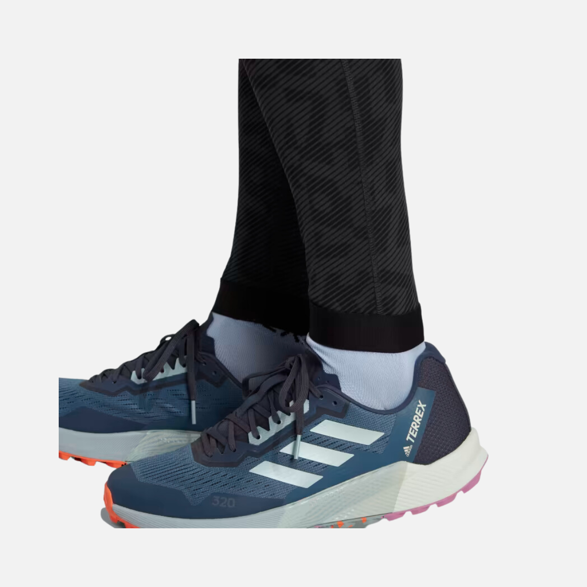 Adidas Terrex Agravic Trail Men's Running Legging -Carbon