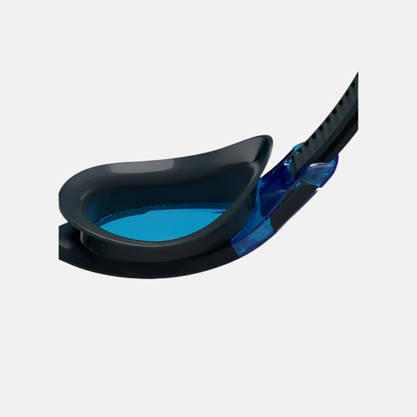 Speedo Hydrosity 2.0 Anti Fog Coated Lens Adult Unisex Swim Goggles -Black/Grey/Grey/Blue