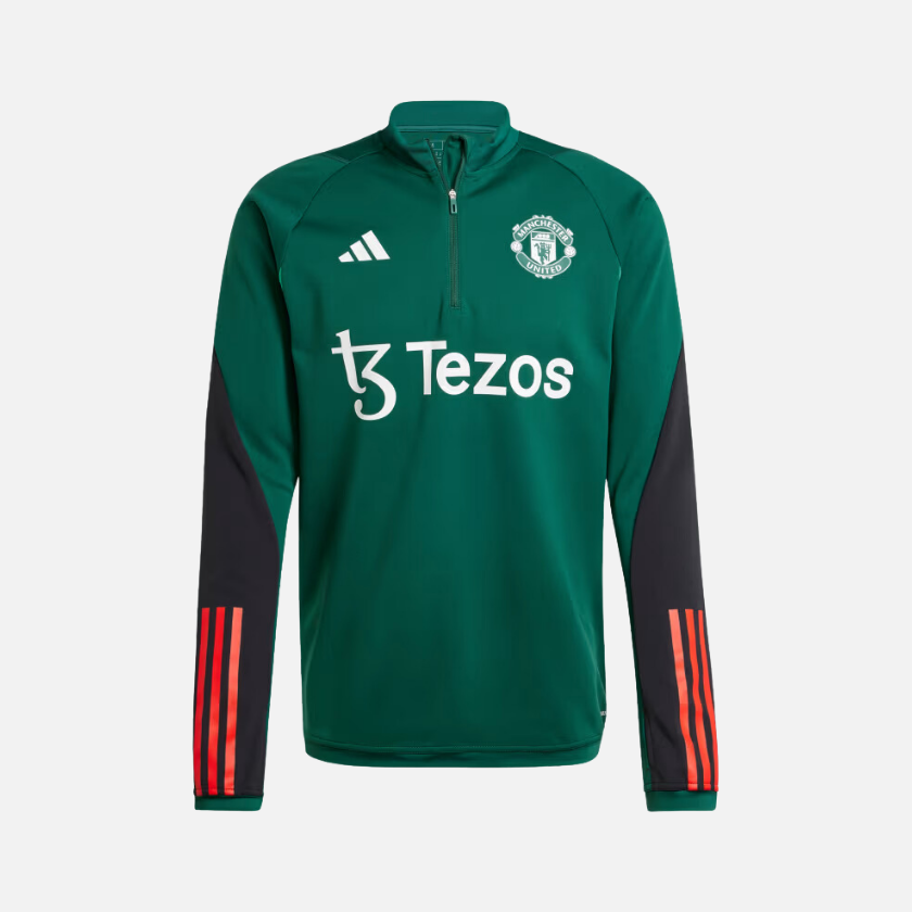 Adidas Manchester United Tiro 23 Men's Football Training Top -Collegiate Green/Black/Core Green/Active Red