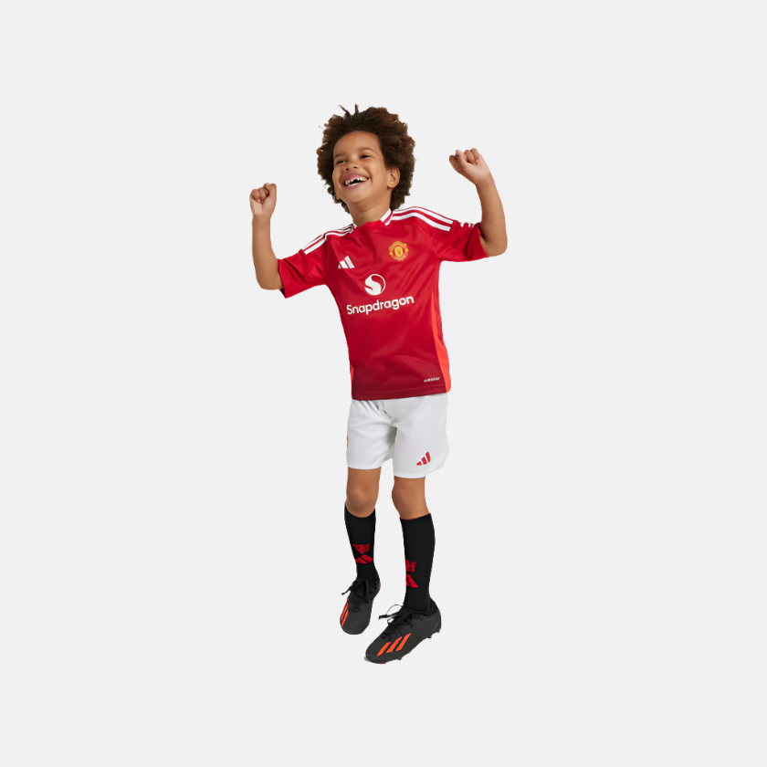 Adidas Manchester United 24 25 Home Mini Kit Kids 1 6 Years Mufc Re Gambol