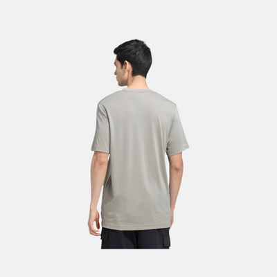 Adidas M Box Logo Men's Training T-shirt -Silver Pebble