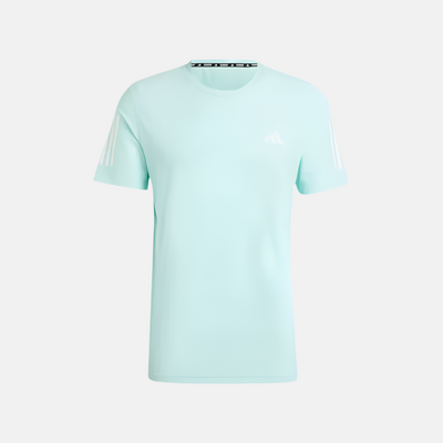 Adidas Own the Run Men's Running T-shirt -Semi Flash Aqua