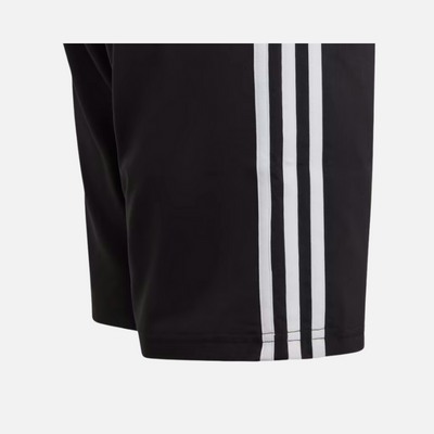 Adidas Essentials 3 Stripes Kids Unisex Shorts (7-16 years) -Black/White