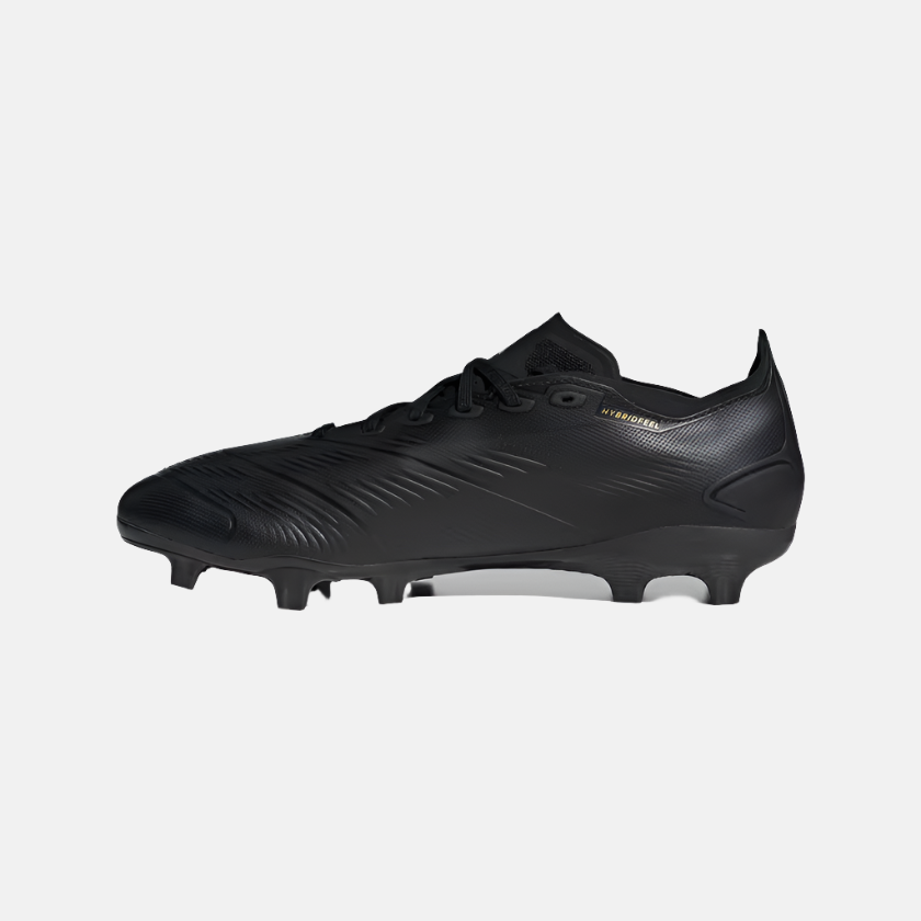 Adidas Predator League Firm Ground Men's Football Shoes - Core Black/Carbon/Gold Metallic