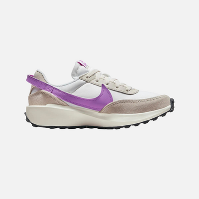 Nike Waffle Debut Women's Shoes -White/Light Orewood Brown/Sail/Rush Fuchsia