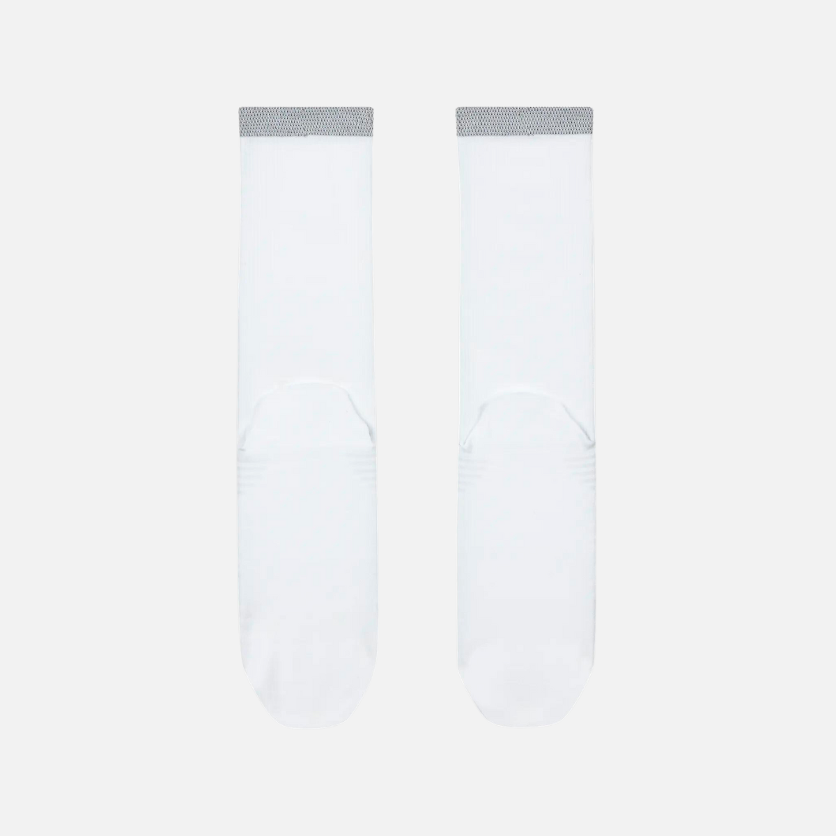 Nike Spark Lightweight Running Crew Socks - White/Reflect Silver