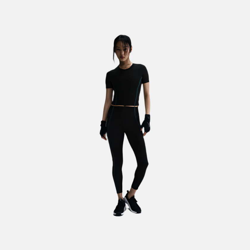 Nike One High-Waisted 7/8 Women's Leggings -Black/Armoury Navy/Black