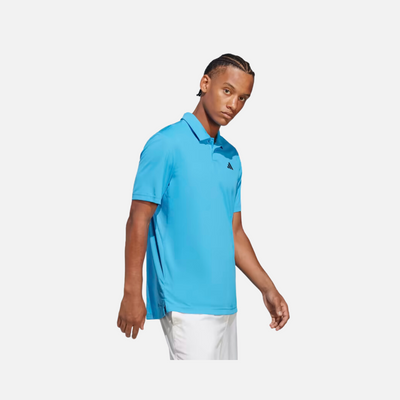 Adidas Club Men's Tennis Polo T-shirt -Pulse Blue