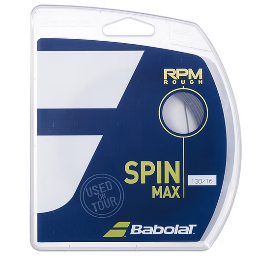 BABOLAT RPM ROUGH 12 M YELLOW RACQUET STRING – Gambol
