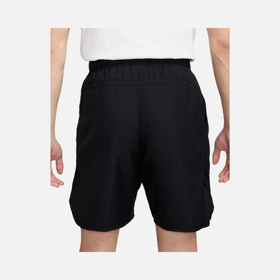 NikeCourt Victory Men's Dri-FIT 23cm (approx.) Tennis Shorts - Black/White