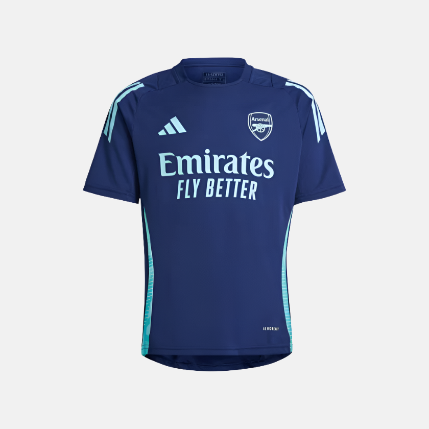 Adidas Arsenal Tiro 24 Kids Unisex Football Training Jersey -Night Sky