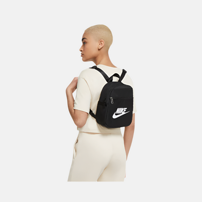 Nike Sportswear Futura 365 Women's Mini Backpack 6L -Black/Black/White