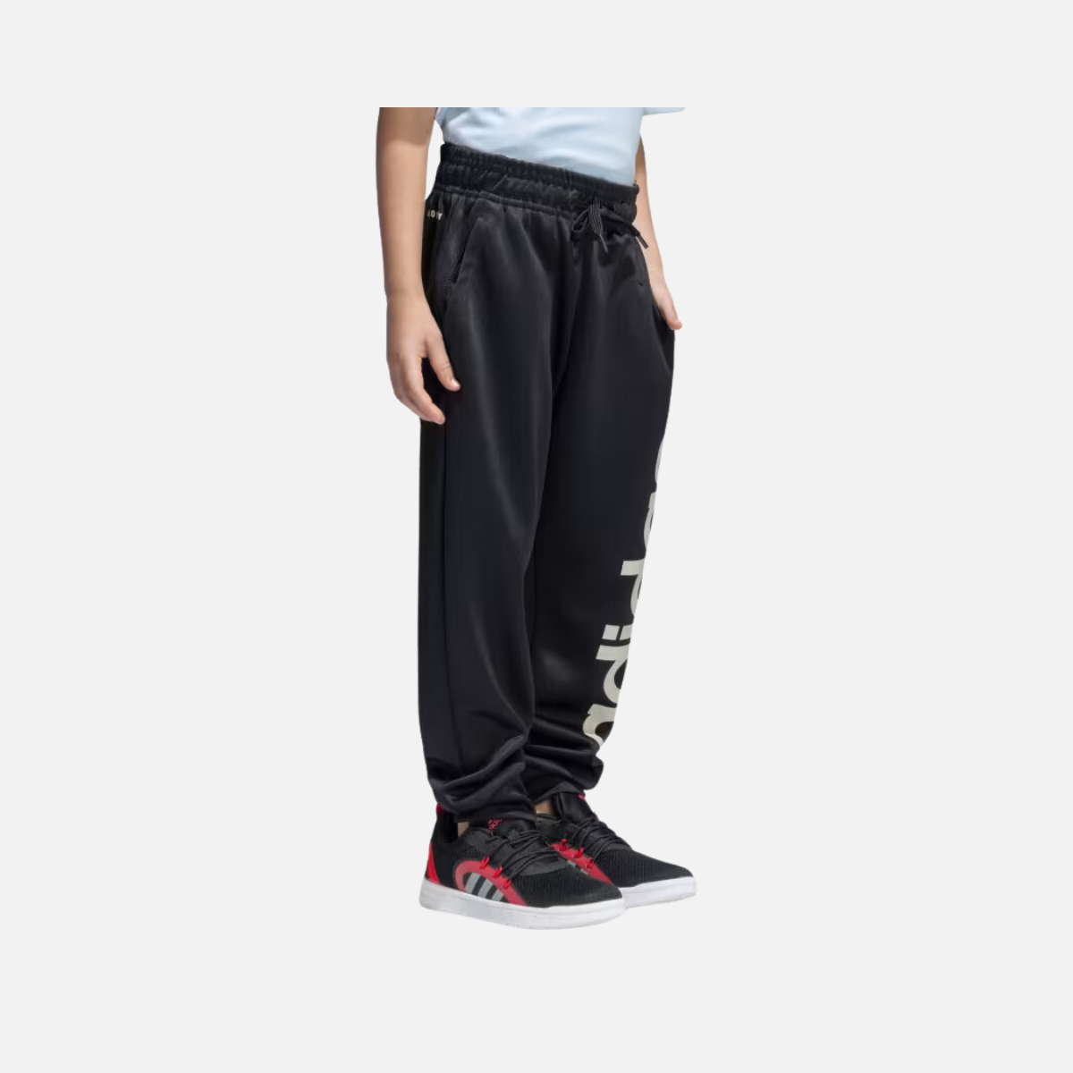 Adidas Graphic Kids Boy Pant (7-16 Years) -Black