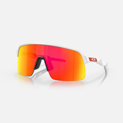 Oakley Sutro Lite Sunglasses Prizm Ruby Lenses Matte White Frame