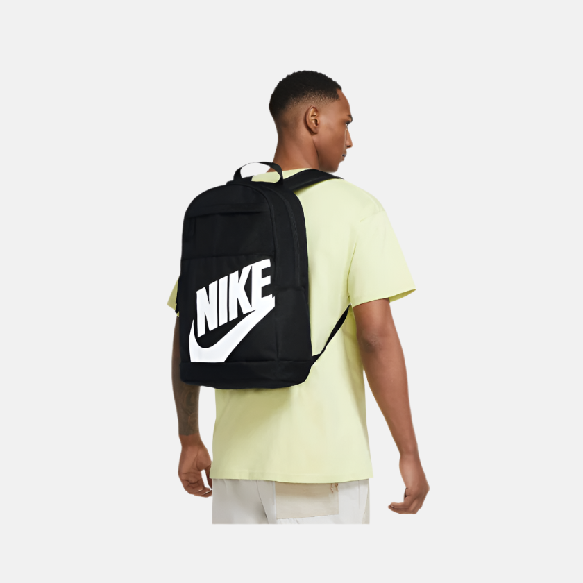 Nike Backpack (21L) -Black/Black/White