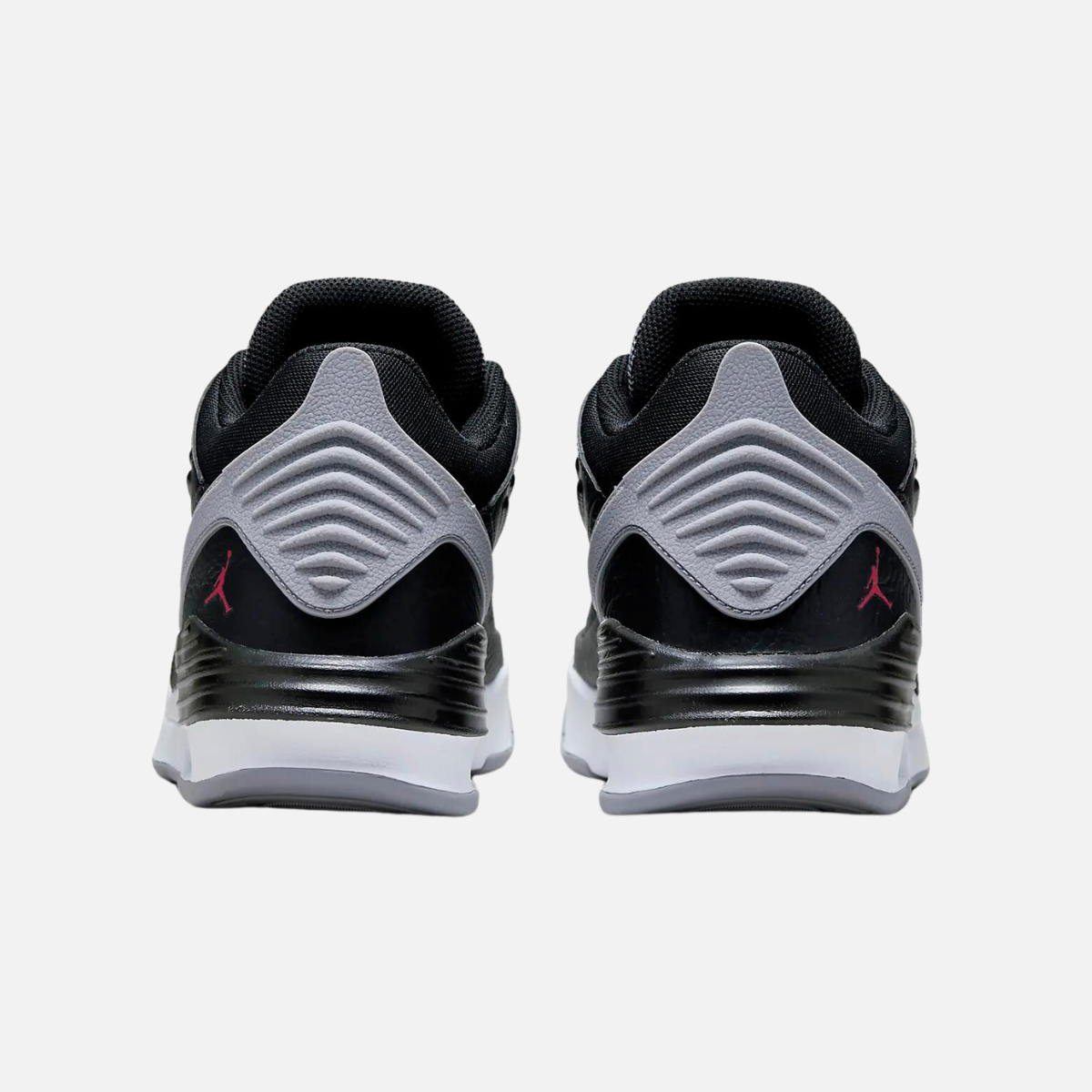 Jordan Max Aura 5 Men's Shoes -Black/White/Cement Grey/University Red