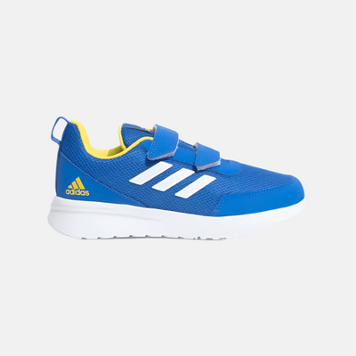 Adidas Kids Influenco Kids Unisex Shoes (4-16 Years) -Blue/White/Impact Yellow