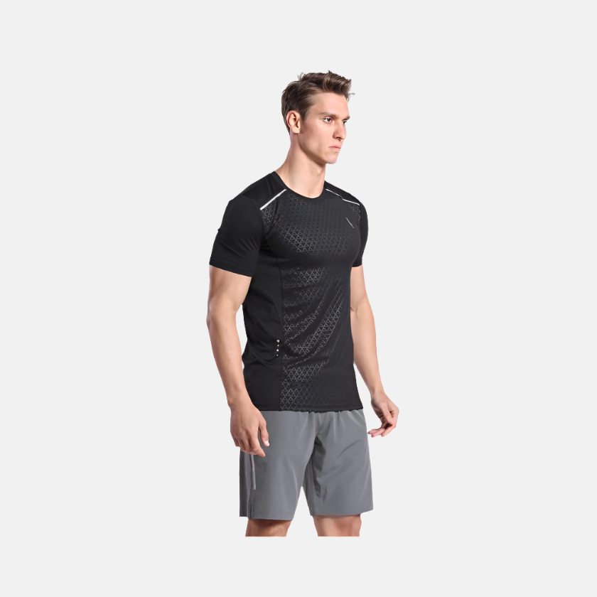 Dive Hyper Men's Running T-shirt -Black