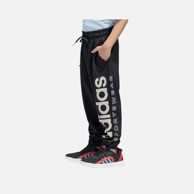 Adidas Graphic Kids Boy Pant (7-16 Years) -Black