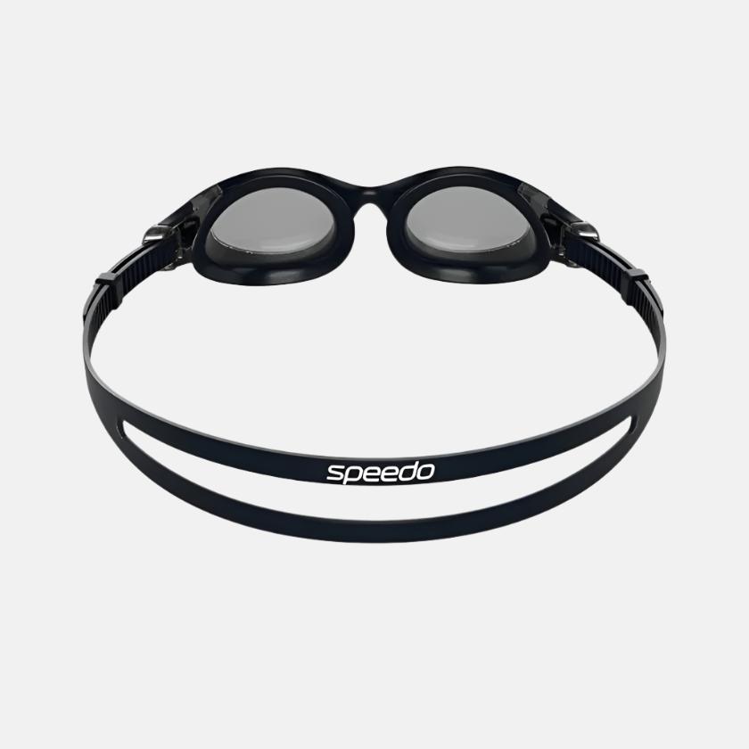 Speedo Hydrosity 2.0 Anti Fog Coated Lens Adult Unisex Swim Goggles -Black/Grey/Grey/Blue