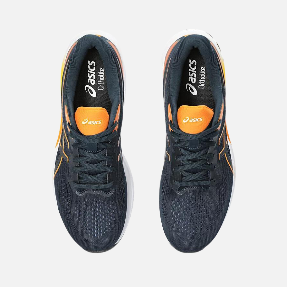 Asics GT-1000 12 Men's Running Shoes -French Blue/Bright Orange