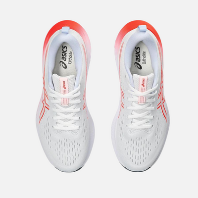 Asics GEL-EXCITE 10 Men's Running Shoes - White/Sunrise Red