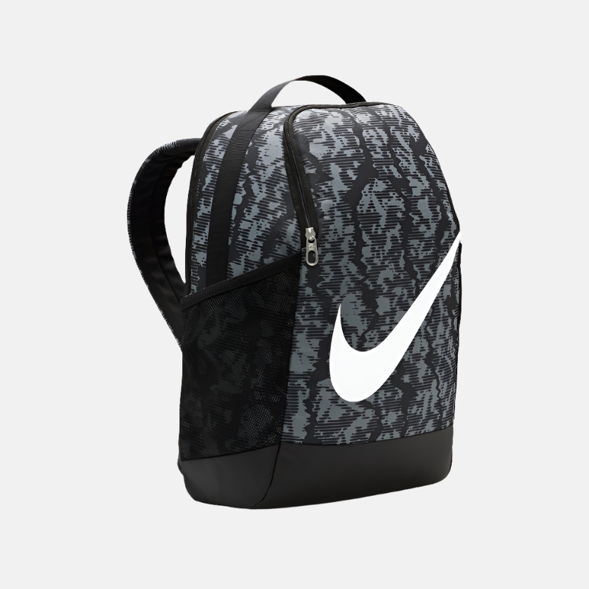 Nike Brasilia Kids Backpack (18L) -Black/Black/White