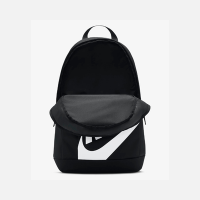 Nike Backpack (21L) -Black/Black/White