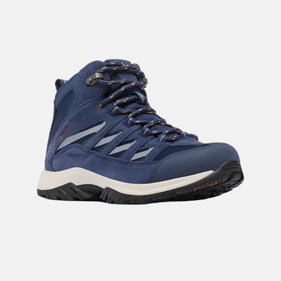 Columbia CRESTWOOD MID WATERPROOF Women's Tracking Shoes -Blue