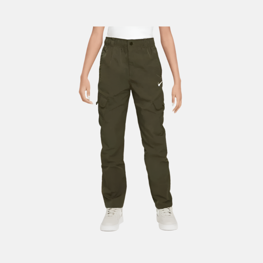 Nike Outdoor Play Big Kid's Woven Cargo Pants -Cargo Khaki