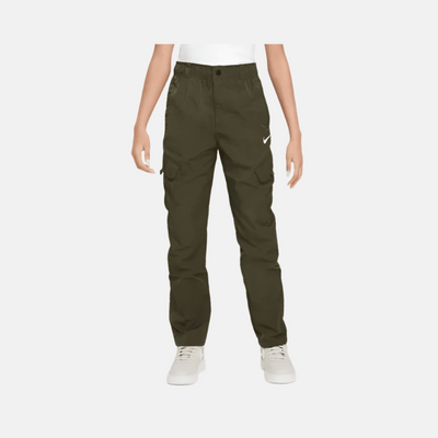 Nike Outdoor Play Big Kid's Woven Cargo Pants -Cargo Khaki