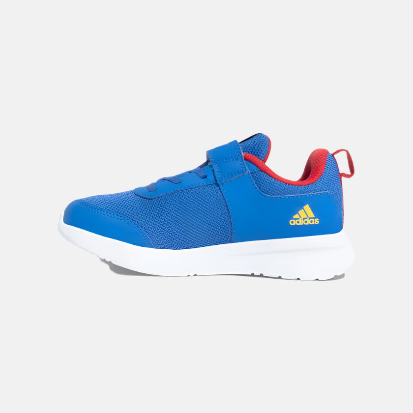 Adidas Sterlinn 2.0 Kids Unisex Shoes (4-12 Years) -Blue/Impact Yellow/Better Scarlet