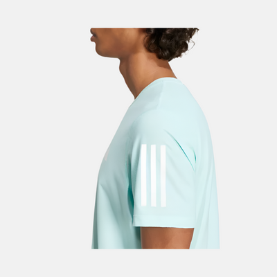 Adidas Own the Run Men's Running T-shirt -Semi Flash Aqua